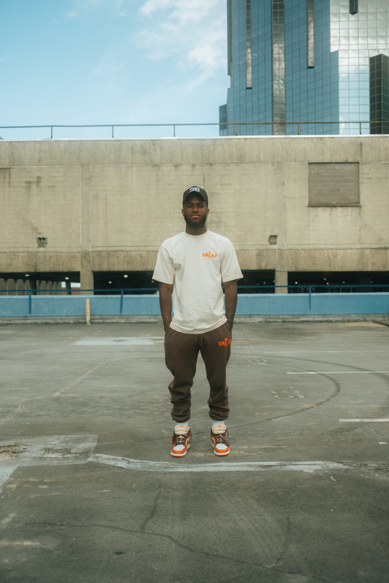 2BEGREAT DEPT. OVERSIZED TEE-CREME