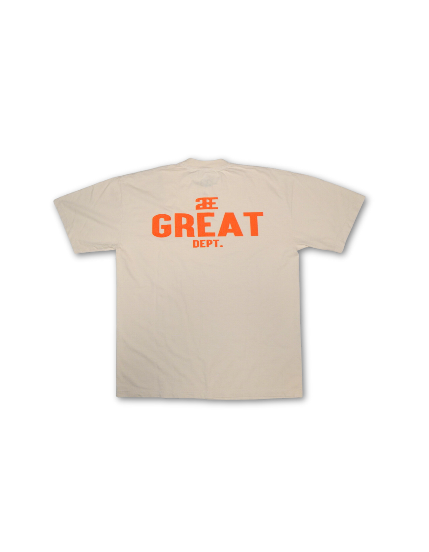 2BEGREAT DEPT. OVERSIZED TEE-CREME