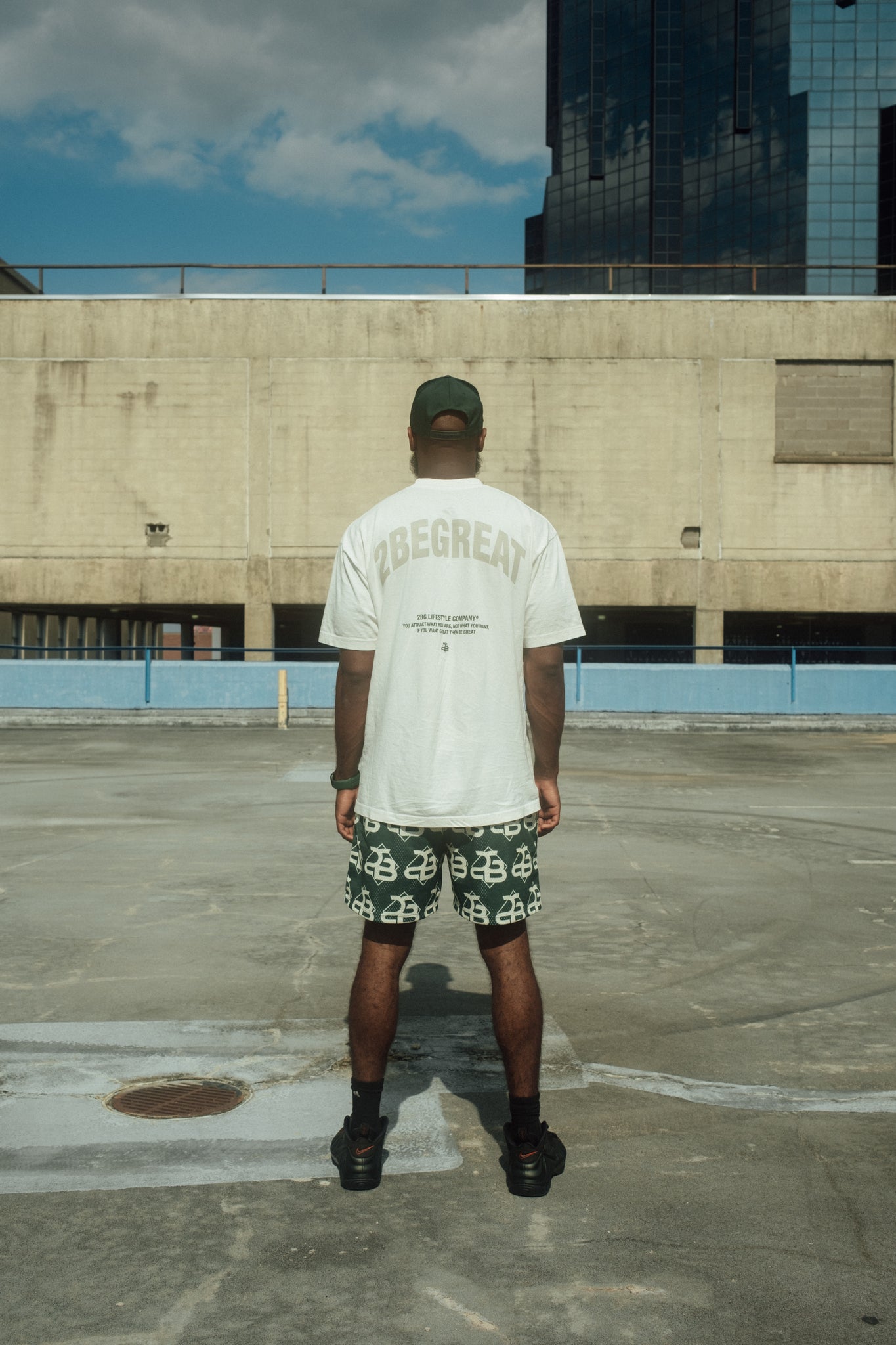 2BEGREAT OVERSIZED TEE- OFFWHITE