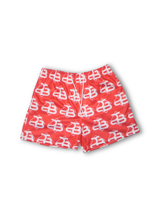 2BG MESH SHORTS - RED