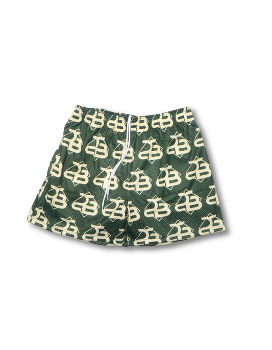 2BG MESH SHORTS - GREEN